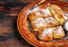 Torta di mele croccanti
