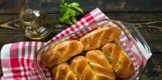 Flauti di patate con speck e mozzarella