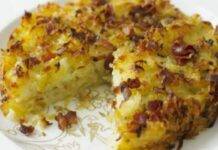 gateau cipolla patate ricetta FOTO ricettasprint