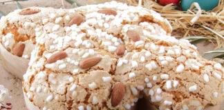 Colomba con glassa