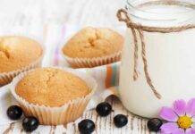 Muffin allo yogurt senza lattosio