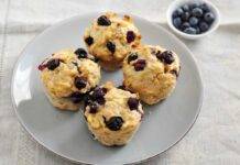 muffin integrali mirtilli ricetta FOTO ricettasprint