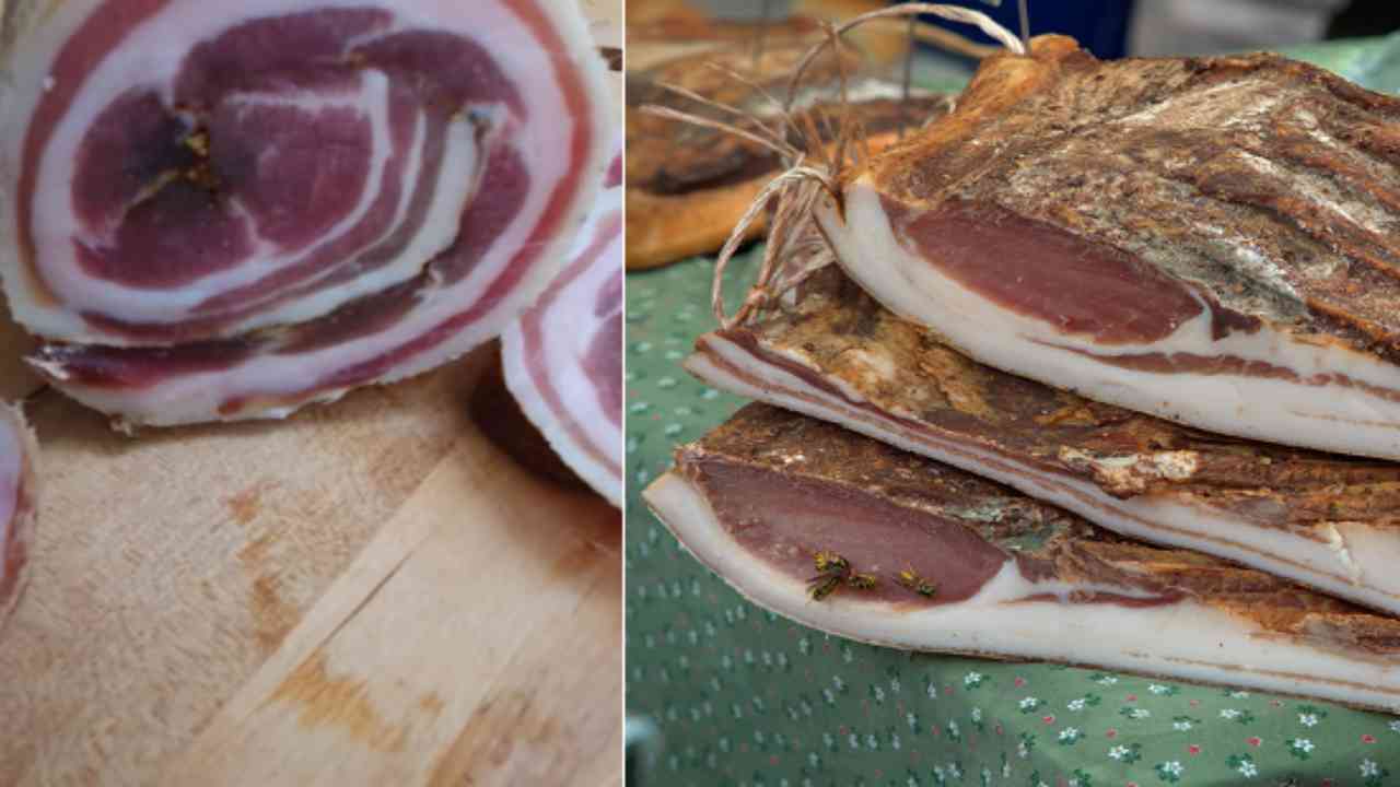 Pancetta bacon differenza e non scordiamo il guanciale