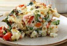 Pasta leggera al forno con verdure ricetta