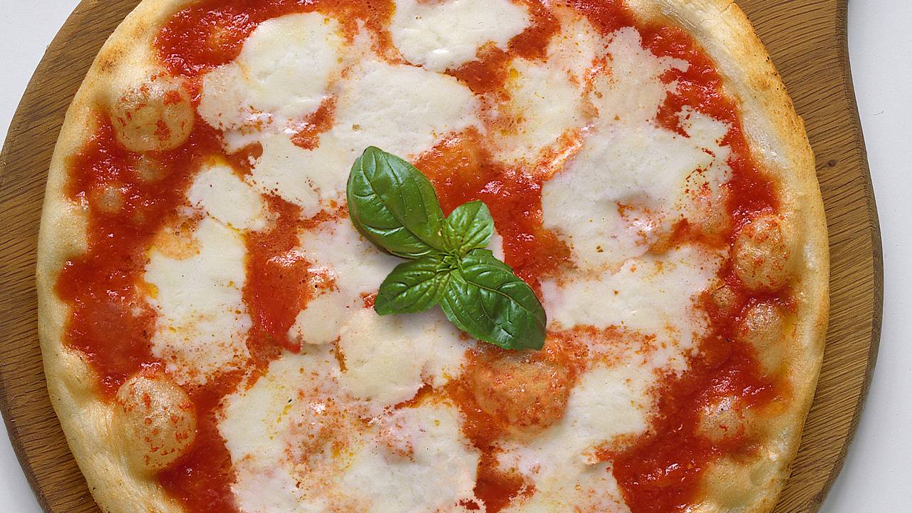 Pizza Margherita senza lievito di birra