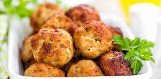 Polpette di verdura con pesce