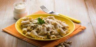 Rigatoni con pistacchi