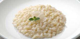 Risotto tostato a secco con formaggio