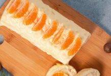 Dolce con crema agli agrumi