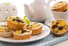 Muffin con uvetta