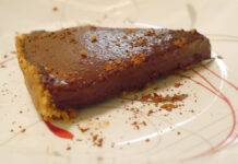 dessert al cioccolato e tofu