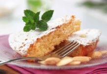 Torta caprese al cioccolato bianco di Sal de Riso
