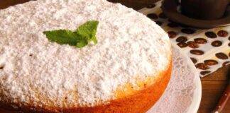 Dolce carote e frutta secca