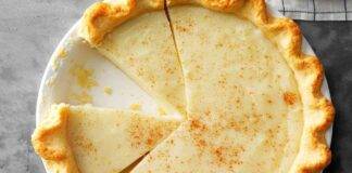 torta crema cotta ricetta FOTO ricettasprint
