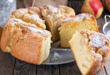 Torta di mele alla panna montata ricetta