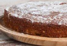 Torta veloce senza tuorli