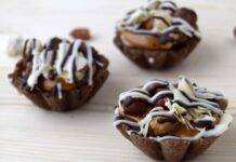 Dolcetti di biscotti al cacao