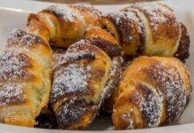 cornetti mignon fritti o al forno alla Nutella ricettasprint