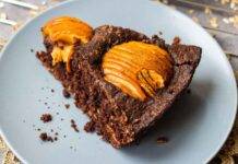 torta integrale cioccolato mele e nocciole ricettasprint