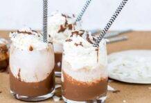 Bicchiere panna e Nutella | Il dolce più goloso al Mondo Dolce veloce alla Nutella