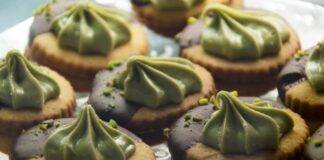 Dolcetti con crema di pistacchio