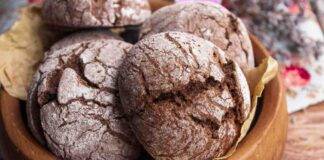 Dolcetti con gocce di cioccolato