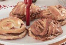 Brioche gomitoli farcite alla nutella