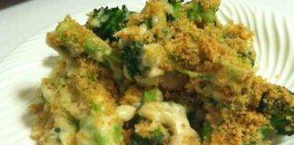 Broccoli gratinati filanti