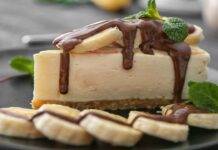 Torta fredda alla banana