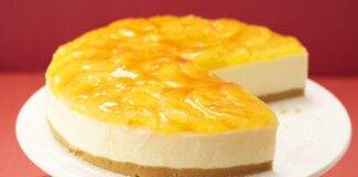 cheesecake arancia ricetta FOTO ricettasprint