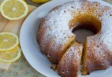Torta al limone e yogurt