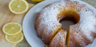 Torta al limone e yogurt