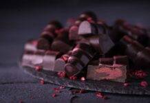 cioccolatni vegan cocco lamponi ricetta FOTO ricettasprint