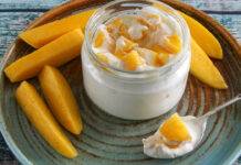 Dessert freddo al mango