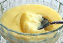 crema bianca al microonde