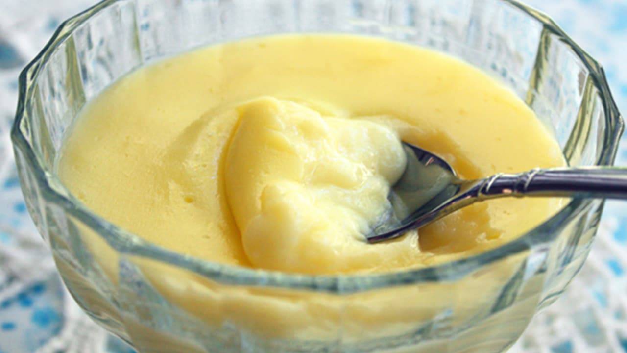 crema bianca al microonde