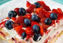 tiramisù ai frutti rossi