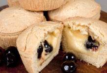 Muffin con crema pasticciera