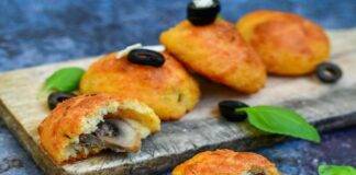 Frittelle con funghi