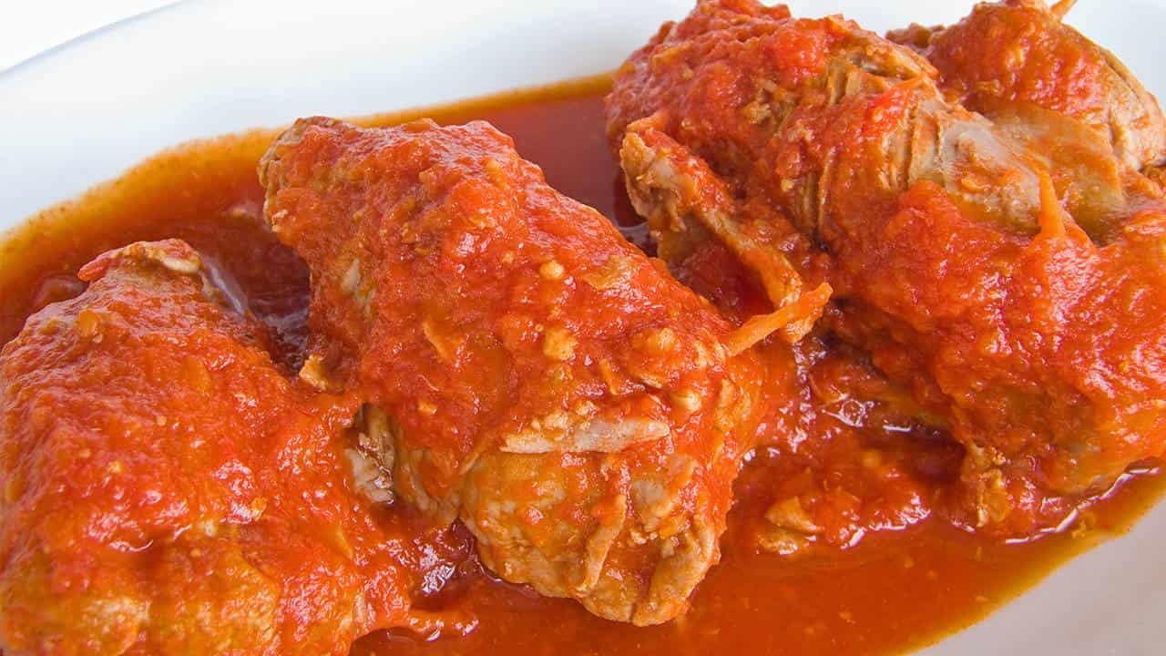 Braciole con prosciutto