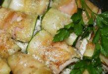 Involtini di zucchine con Emmental e prosciutto, la bontà cotta al forno Involtini di zucchine con Emmental e prosciutto