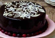 Molly cake al cioccolato e amarene | Torta deliziosa e golosa Torta alta con frutta