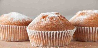 Muffin frullati di arancia e limone