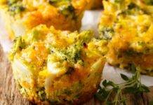 Muffin verdura e carne