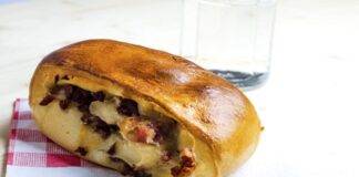 Panini ripieni con funghi