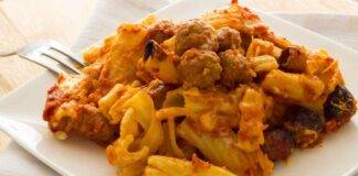 Pasta al forno con polpette ricettasprint