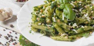 Penne con pesto