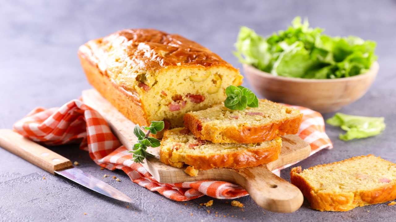 Plumcake rustico salato