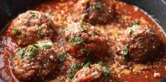 Polpette al sugo di pomodoro con parmigiano ricettasprint