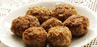 Polpette di verdura impanate e fritte